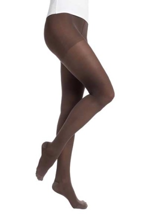 Sigvaris Essential Semitransparent Class 2 Chocolate Compression Tights