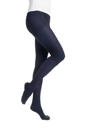 Sigvaris Essential Semitransparent Class 2 Marine Compression Tights