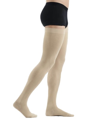 Sigvaris Essential Thermoregulating Unisex Class 1 Thigh Nature Compression Stockings