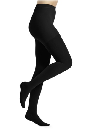 Sigvaris Essential Thermoregulating Unisex Class 2 Black Compression Tights