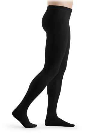 Sigvaris Essential Thermoregulating Unisex Class 3 Black Compression Tights