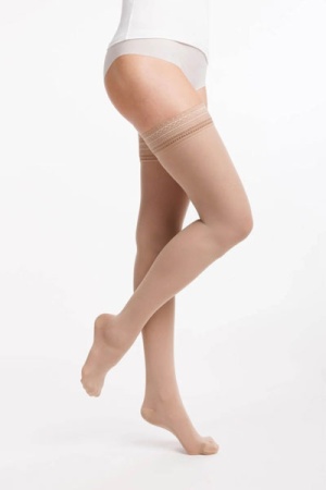 Sigvaris Style Transparent Class 2 Thigh Beige Two (120) Compression Stockings