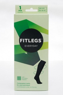 FitLegs Kompressionsstrümpfe, gegen Embolismus, für Unterknie, Größe S, 1  Paar : : Health & Personal Care