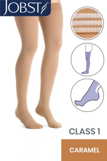 Allegiance Compression Stockings, Silicone-Beaded Elastic Band