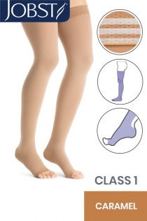 FITLEGS CL2 Thigh Beige Compression Stockings