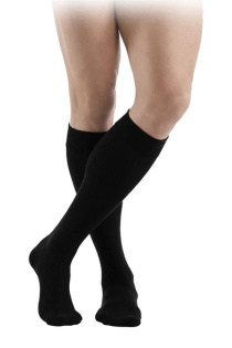 Sigvaris Active Masculine Class 2 Knee High Black Compression Stockings