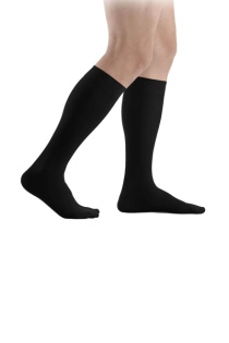 Sigvaris Essential Comfortable Unisex Class 1 Knee High Black Compression Stockings