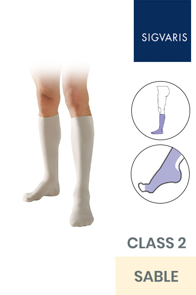 Pebble UK Open Toe & Open Heel Support Socks