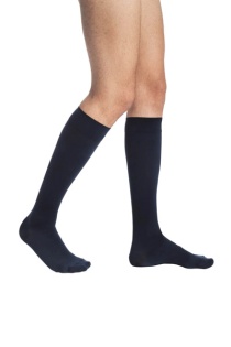 Sigvaris Essential Microfibre Male Class 2 Knee High Marine Compression Stockings