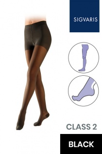 Hehanda Graduated Compression Pantyhose for Women 20-30 mmHg (S-4XL) - Plus  Size Footless Compression Support Stockings for Women - High Waist Tights  Pantyhose by Absolute Support 