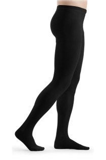 Sigvaris Essential Thermoregulating Unisex Class 1 Black Compression Tights